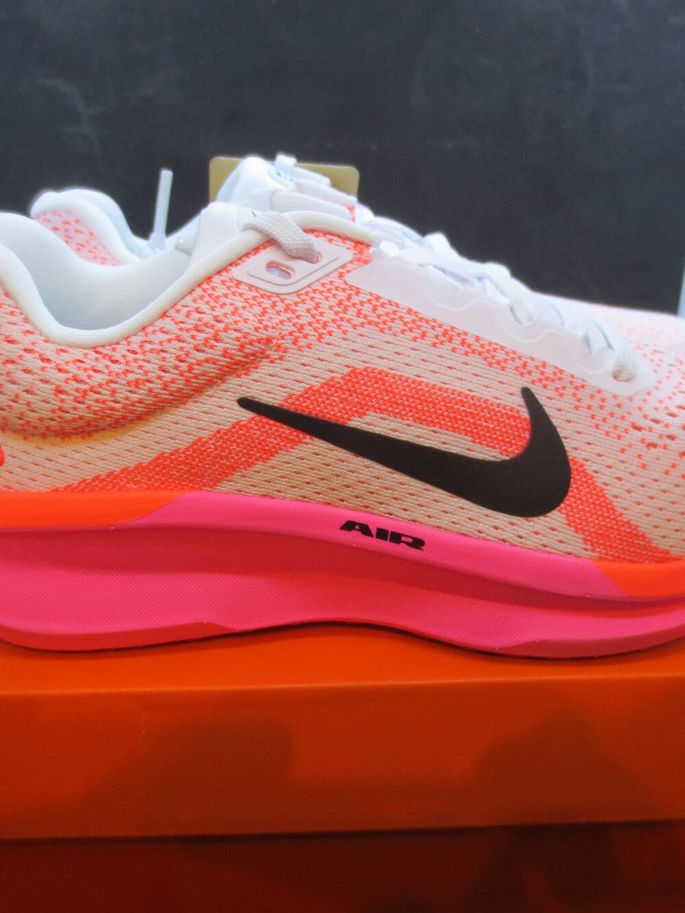 Nike Women's Air Winflo 11 FJ9510-111 Sz:5.5 Shoes - White/Blk/Hyper Pink - NIB